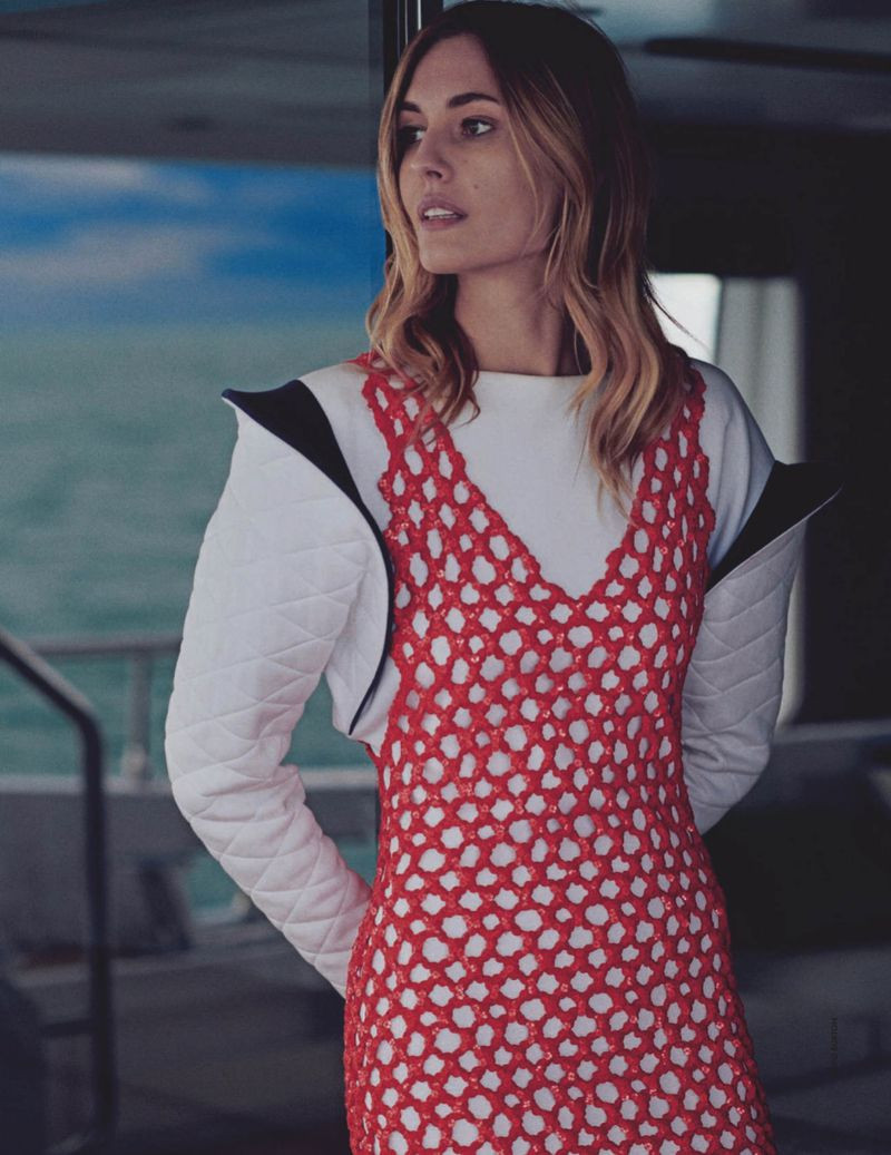 Nadja Bender featured in Yacht Club, August 2019
