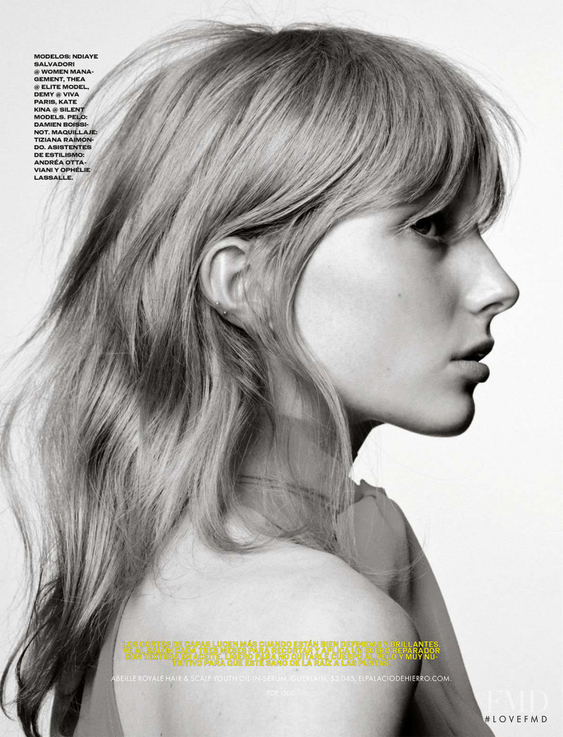 Demy de Vries featured in Hair Star, October 2022