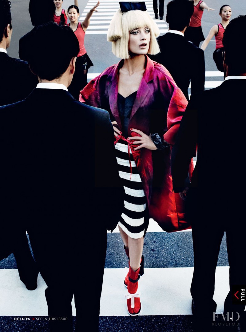 Carolyn Murphy featured in The Emperor\'s New Clothes, March 2013