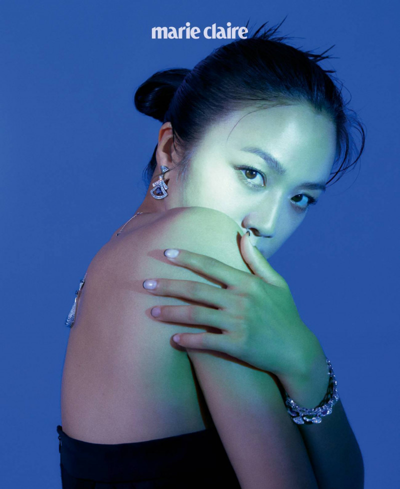 Tang Wei, a persona, and BVLGARI jewelry, August 2022