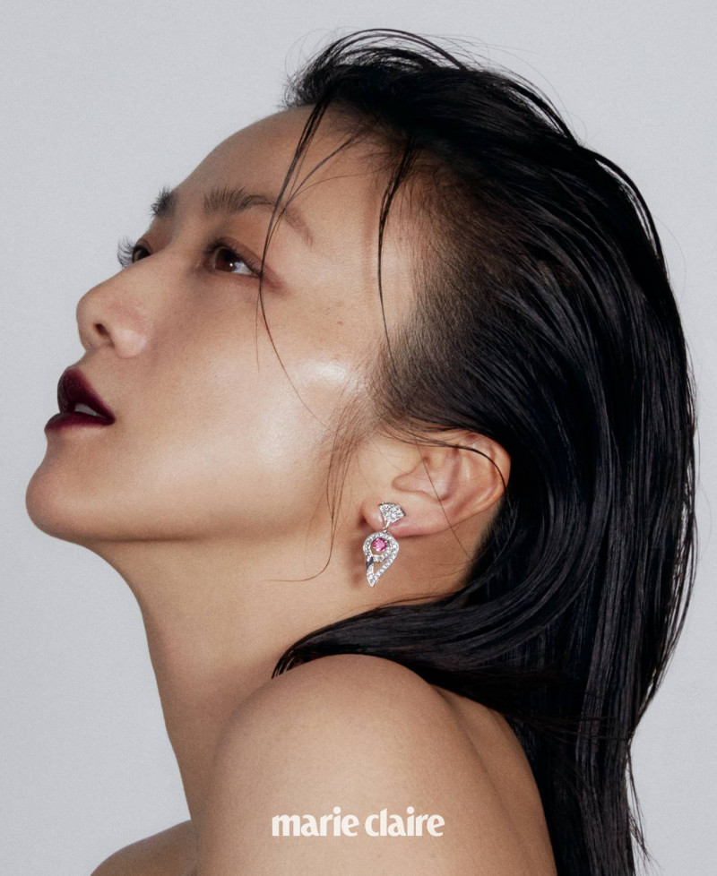 Tang Wei, a persona, and BVLGARI jewelry, August 2022