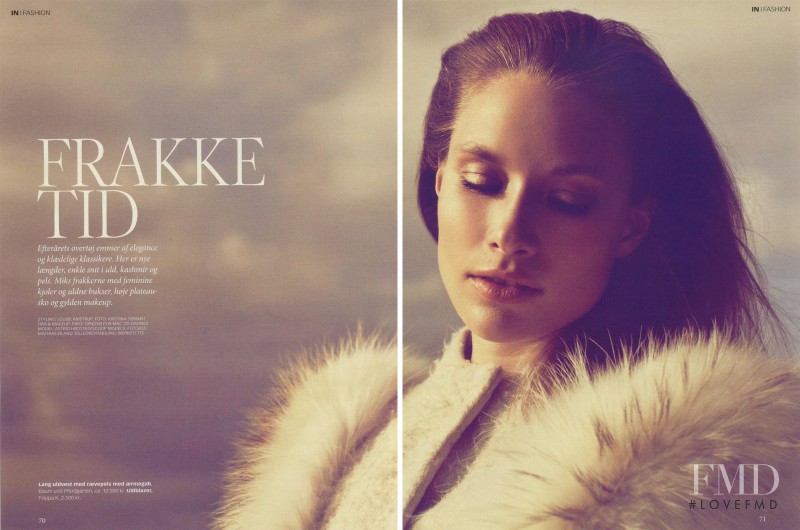 Astrid Hogsted featured in Frakke Tid, February 2012