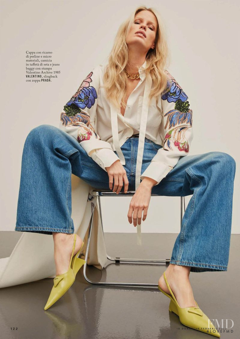 Caroline Winberg featured in Blonde Appeal, February 2022