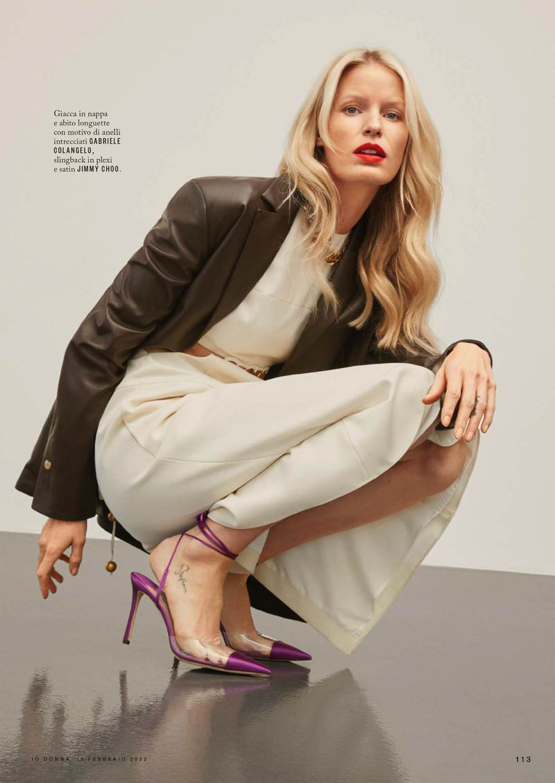 Caroline Winberg featured in Blonde Appeal, February 2022