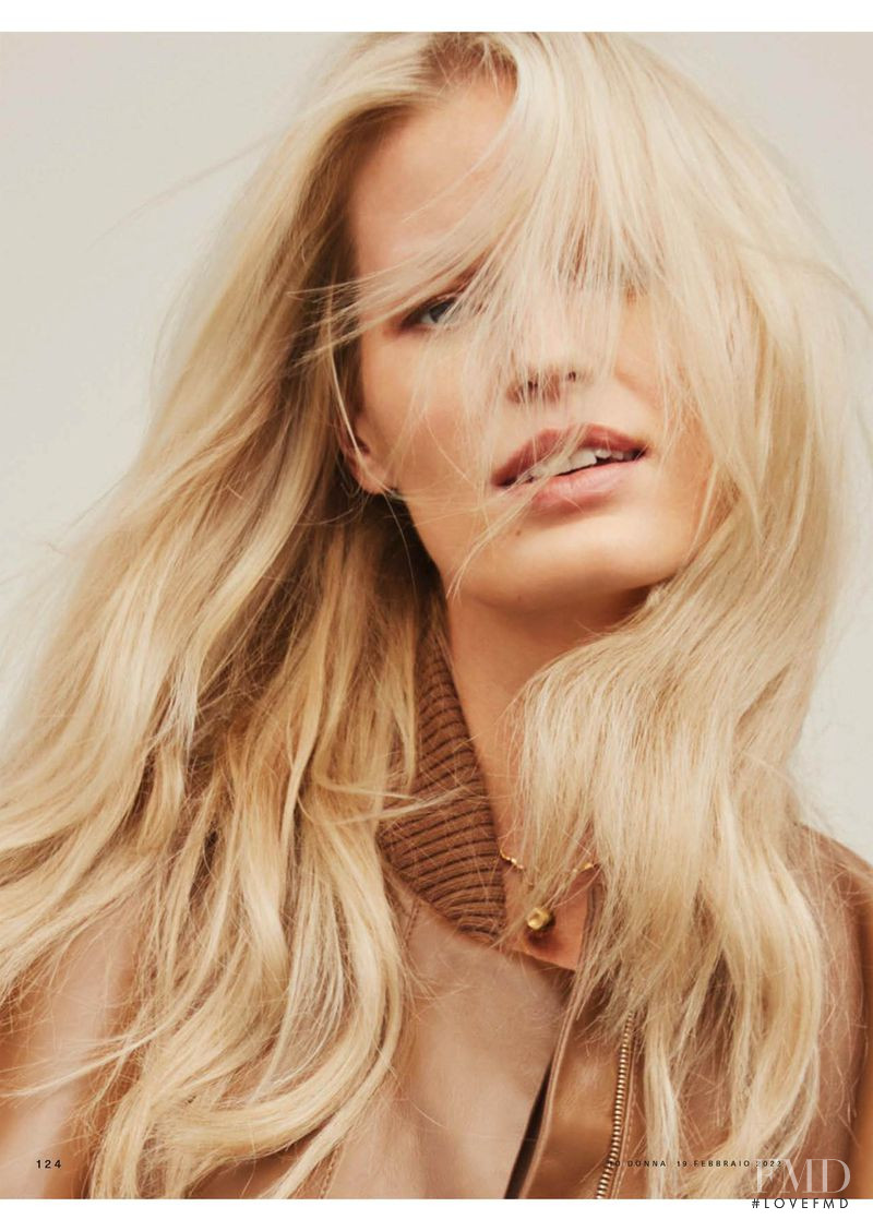 Caroline Winberg featured in Blonde Appeal, February 2022