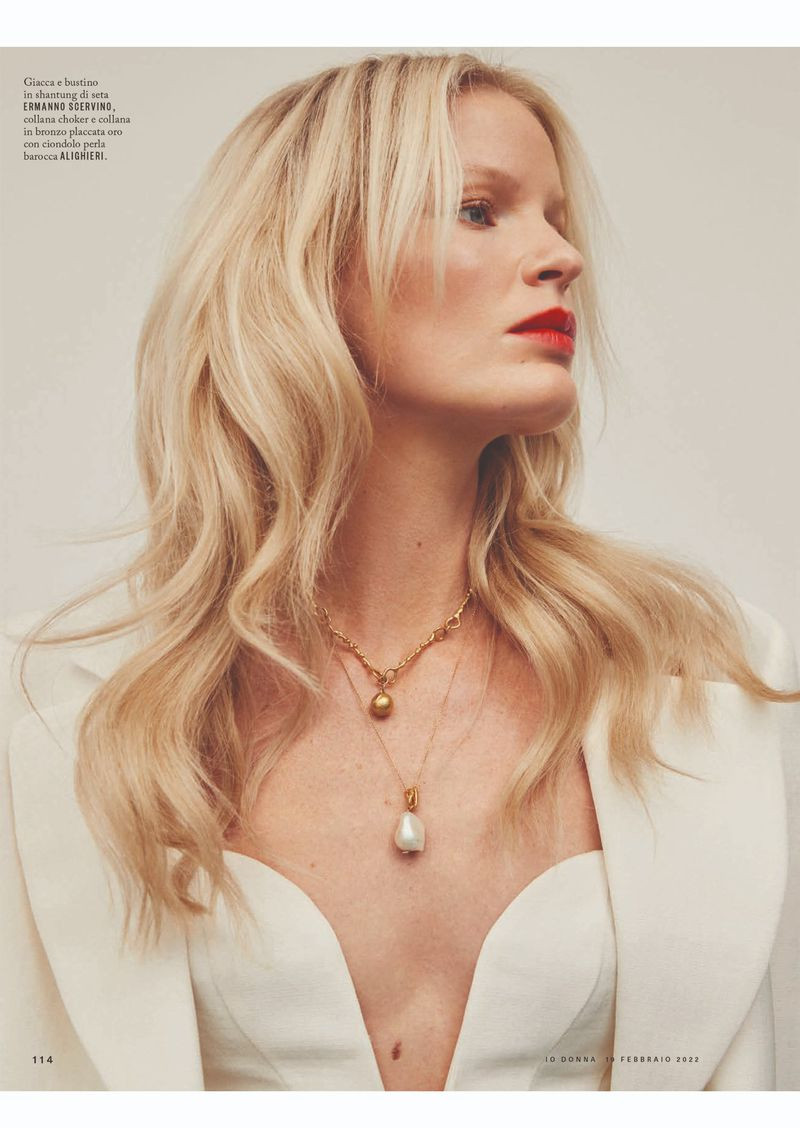 Caroline Winberg featured in Blonde Appeal, February 2022