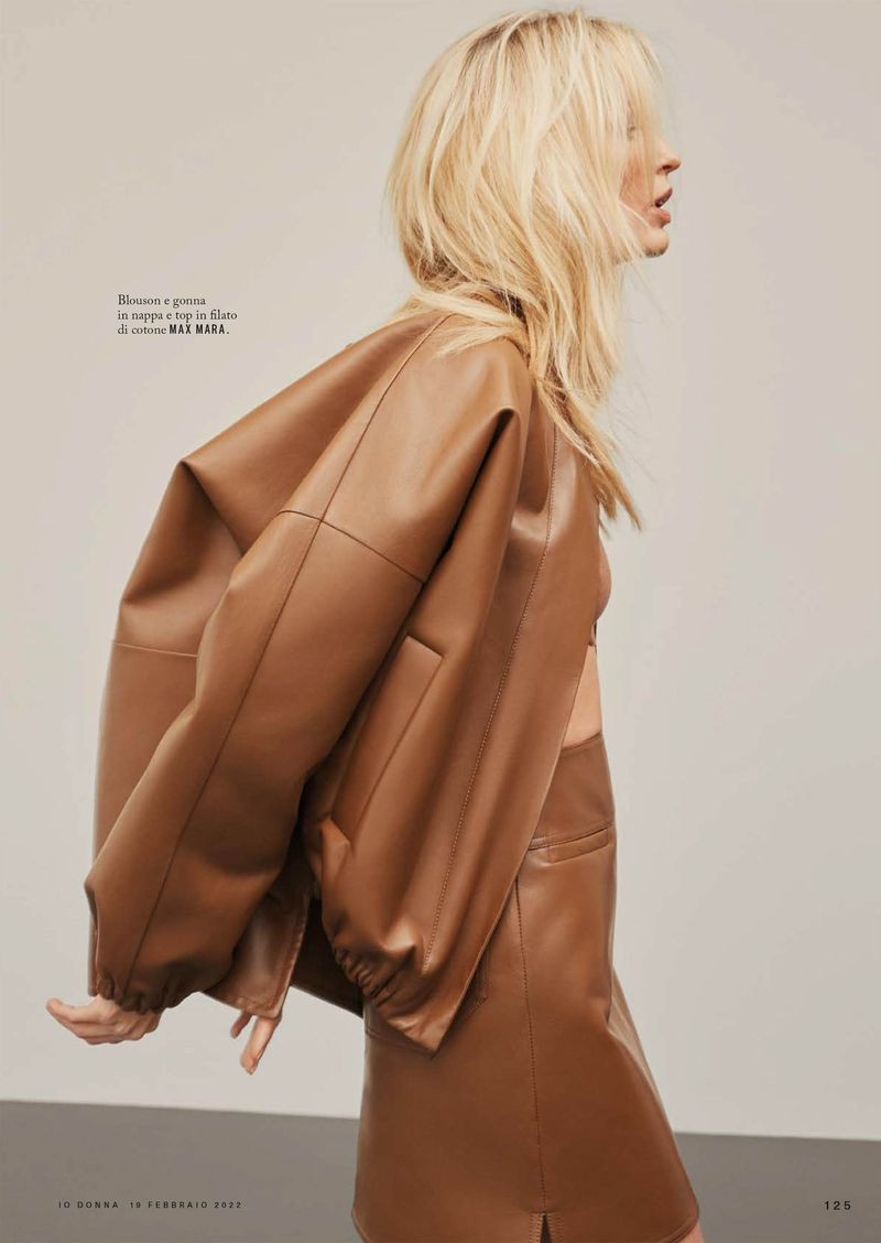 Caroline Winberg featured in Blonde Appeal, February 2022