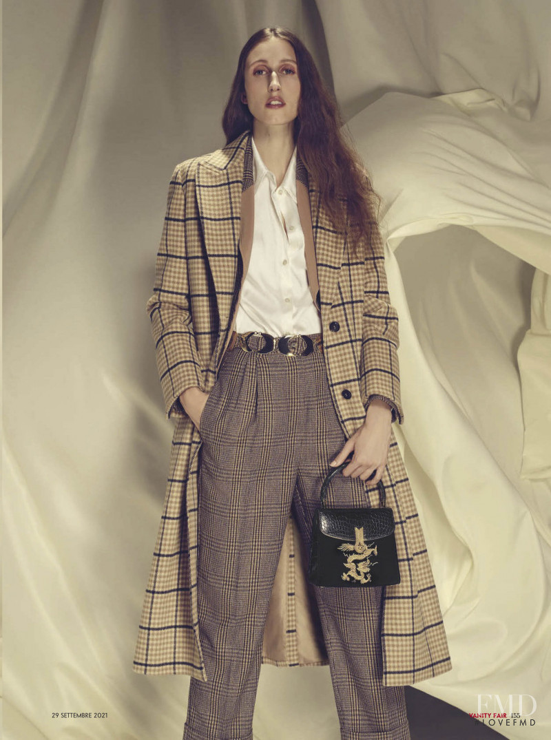 Anna Cleveland featured in Coat To Coat, September 2021