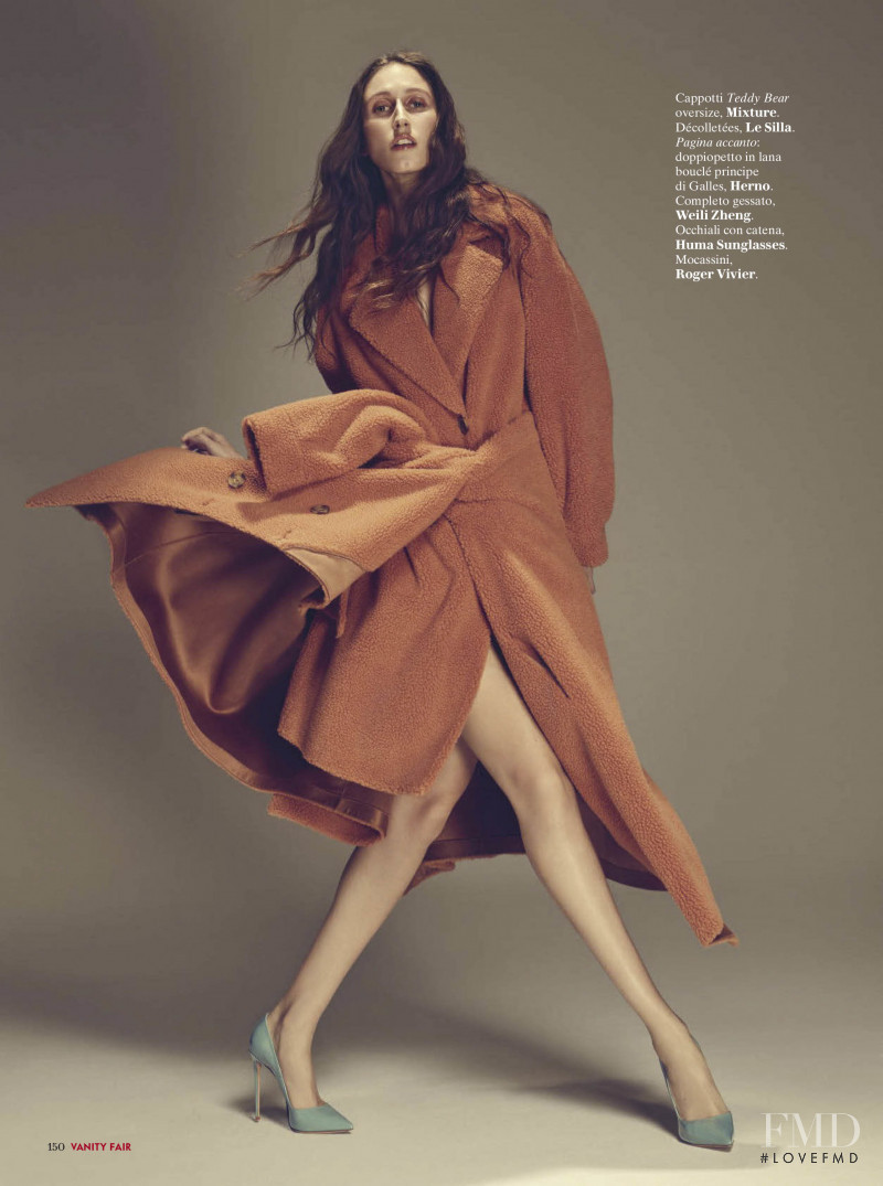 Anna Cleveland featured in Coat To Coat, September 2021