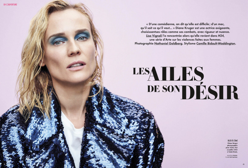 Diane Heidkruger featured in Les Ailes De Son Désir, October 2021