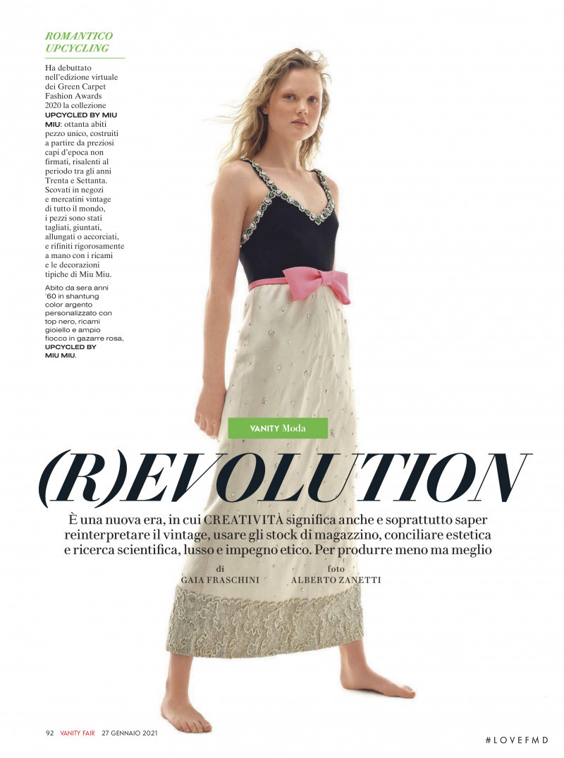 Julie Hoekstra featured in (R)evolution, January 2021