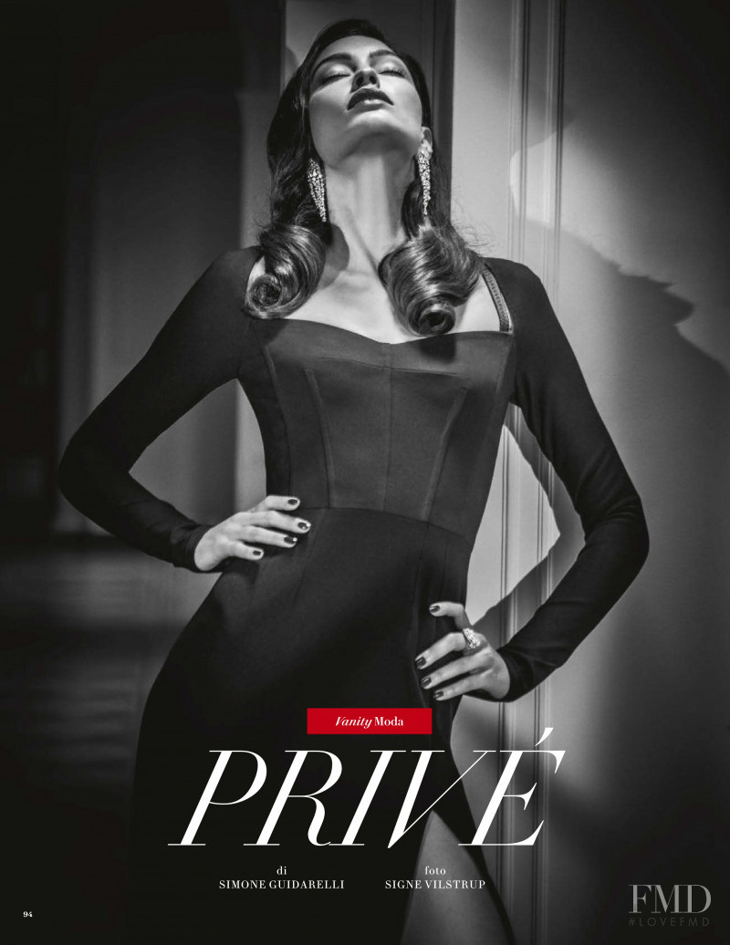 Elizabeth Salt featured in Privé, November 2020