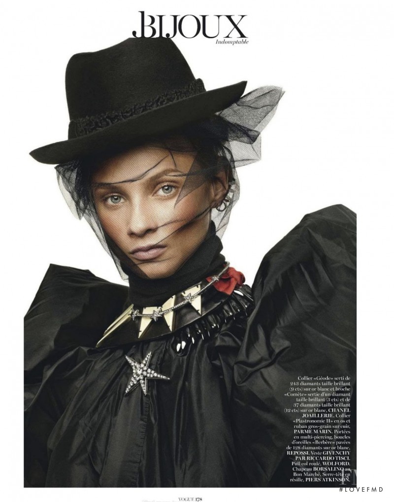 Anna Selezneva featured in Indomptable, March 2013