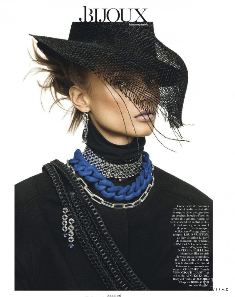 Anna Selezneva featured in Indomptable, March 2013