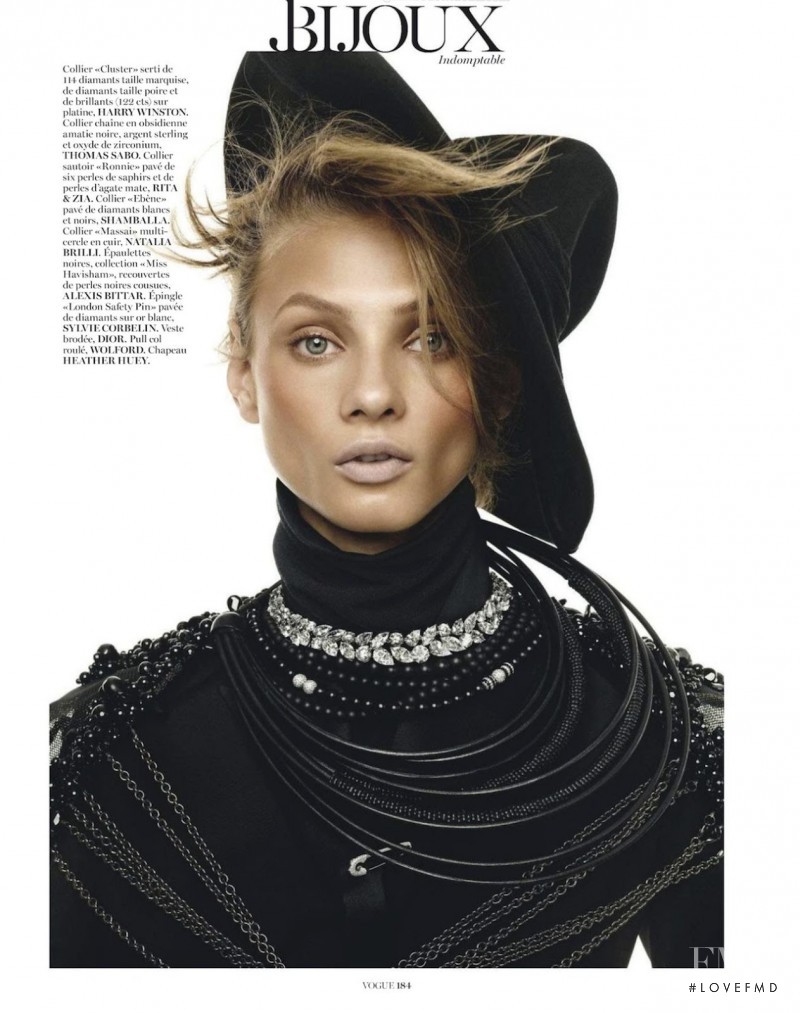 Anna Selezneva featured in Indomptable, March 2013