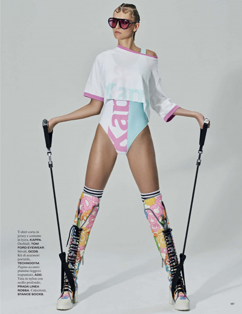 Anabela Belikova featured in Mens Sana In Corpore Sano, April 2020