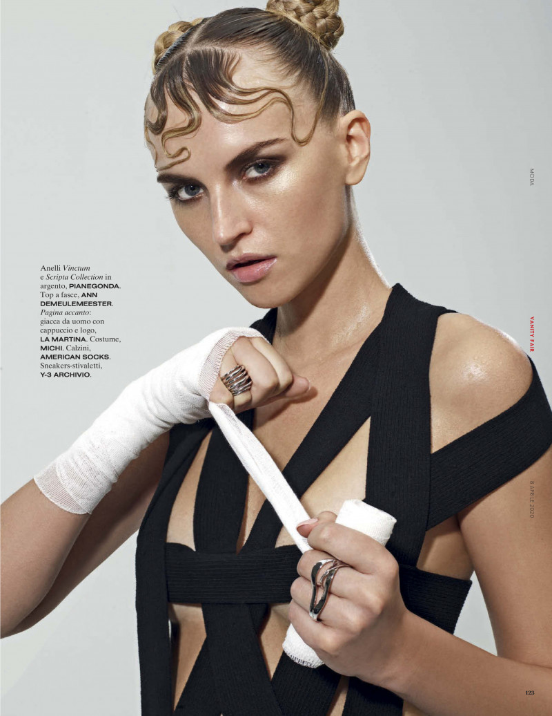 Anabela Belikova featured in Mens Sana In Corpore Sano, April 2020