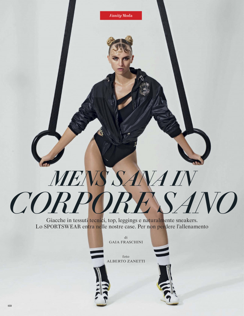 Anabela Belikova featured in Mens Sana In Corpore Sano, April 2020