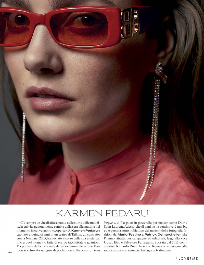 Karmen Pedaru featured in The New Chic, December 2019