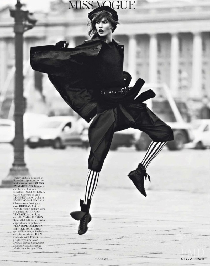 Karlie Kloss featured in Street Dance, March 2013