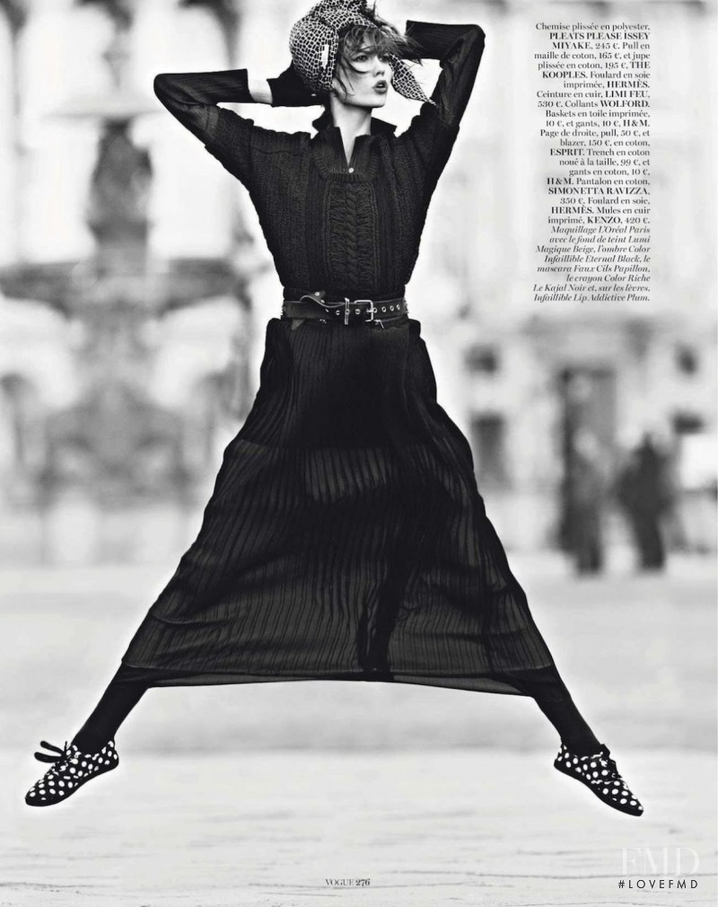 Karlie Kloss featured in Street Dance, March 2013