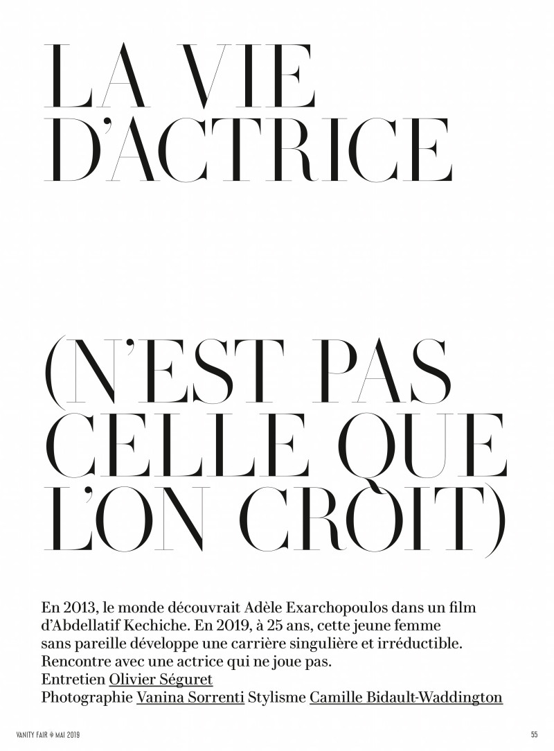 La Vie D\'Actrice, May 2019