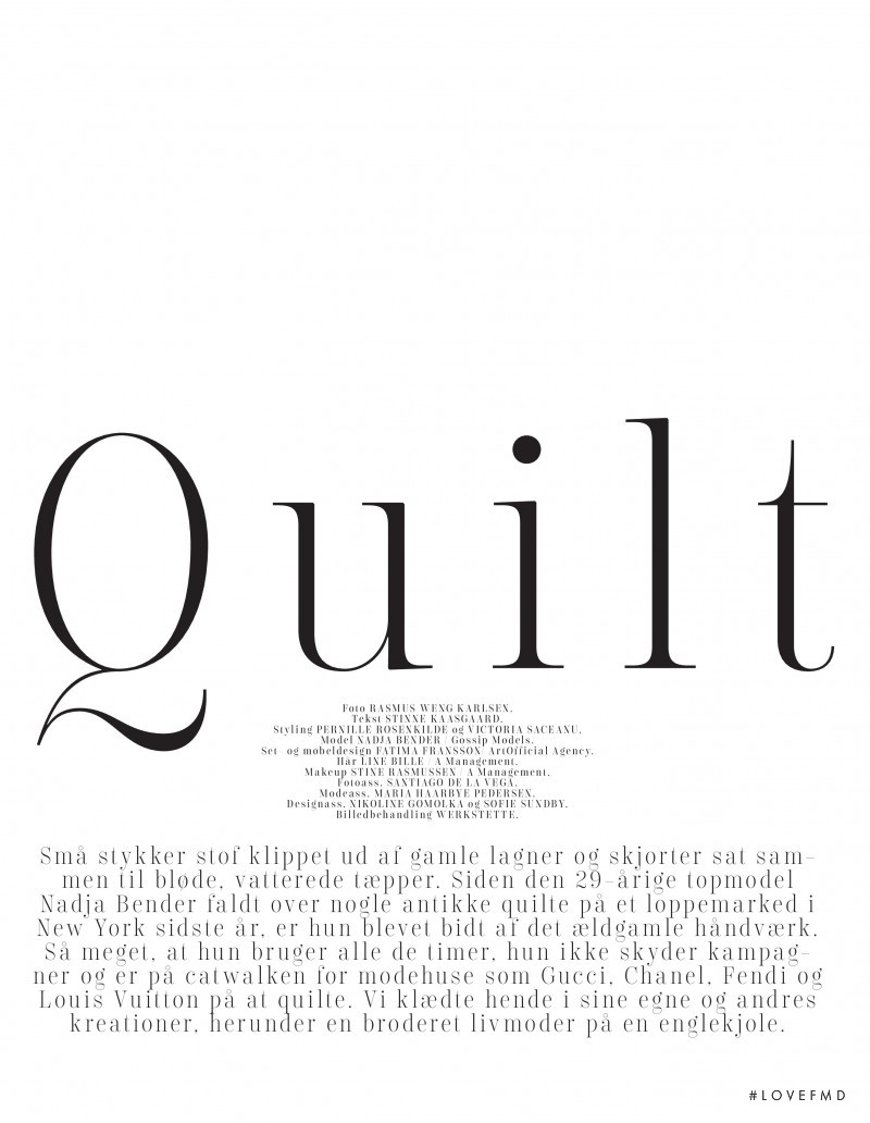 Quilt, January 2020