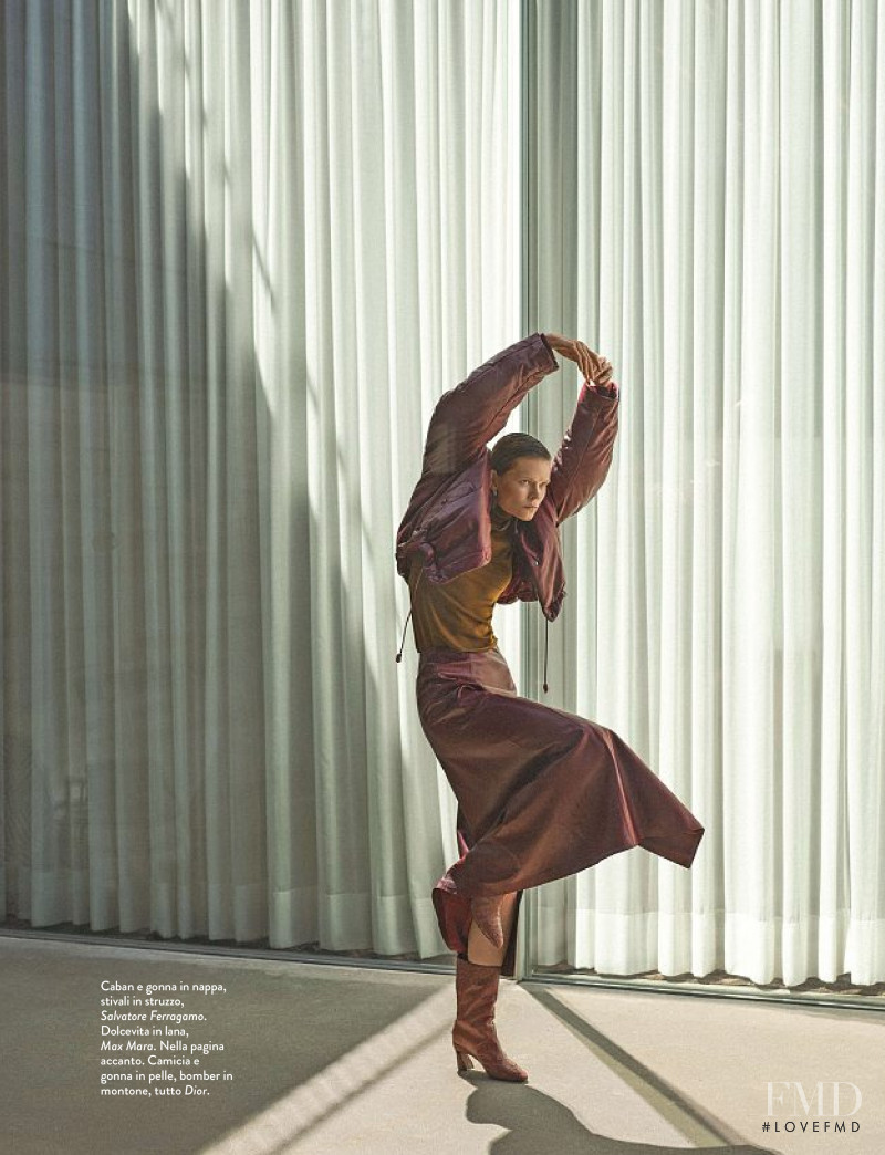 Irina Kravchenko featured in La Nuance Della Pelle, October 2019