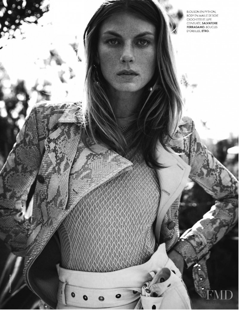 Angela Lindvall featured in L\'Americana, February 2013