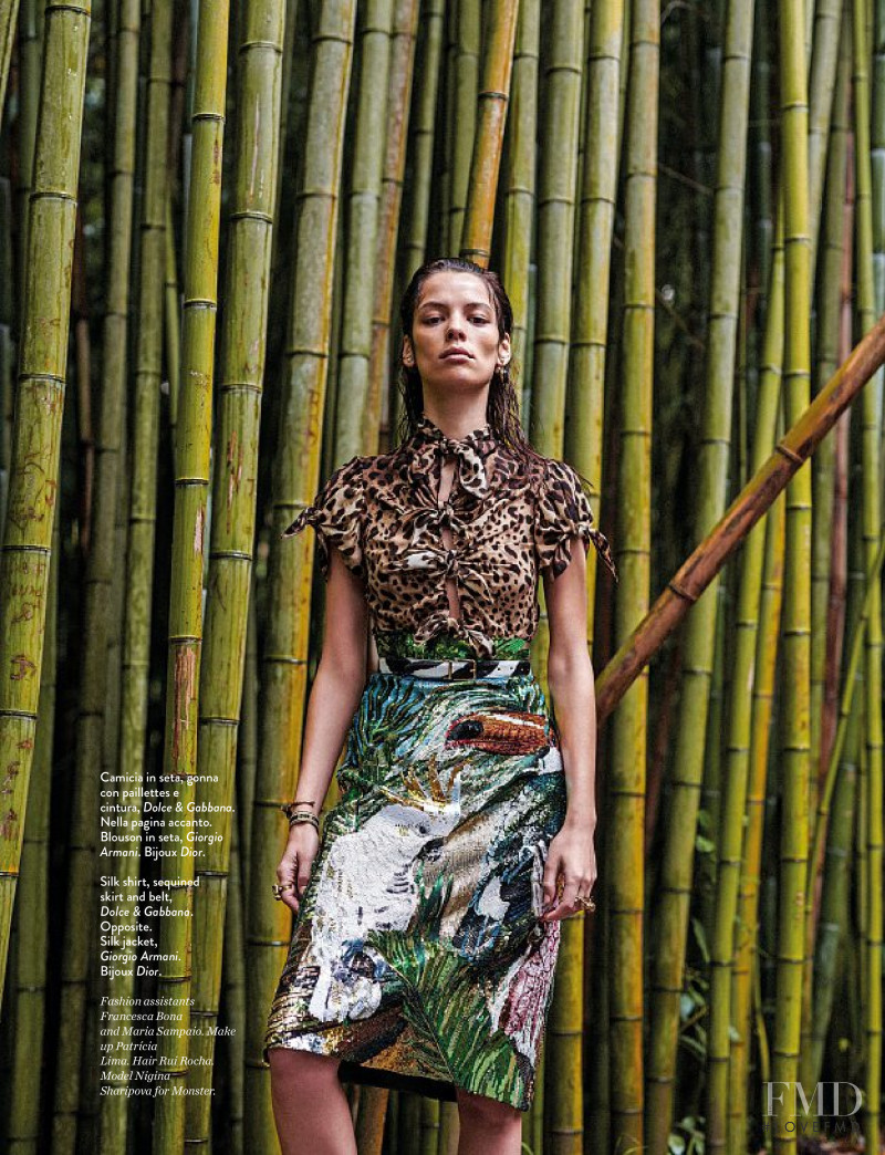 Nigina Sharipova featured in Botanical, January 2020