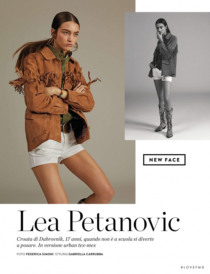 Lea Petanovic featured in New Face: Lea Petanovic, January 2020