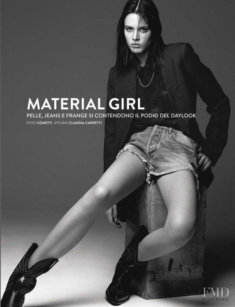 Mag Cysewska featured in Material Girl, March 2020