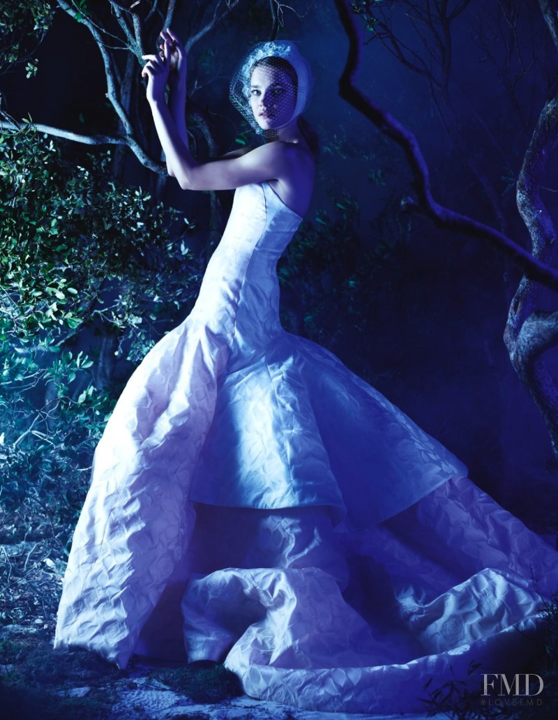 Natalia Vodianova featured in La Couture Enchantee, March 2013