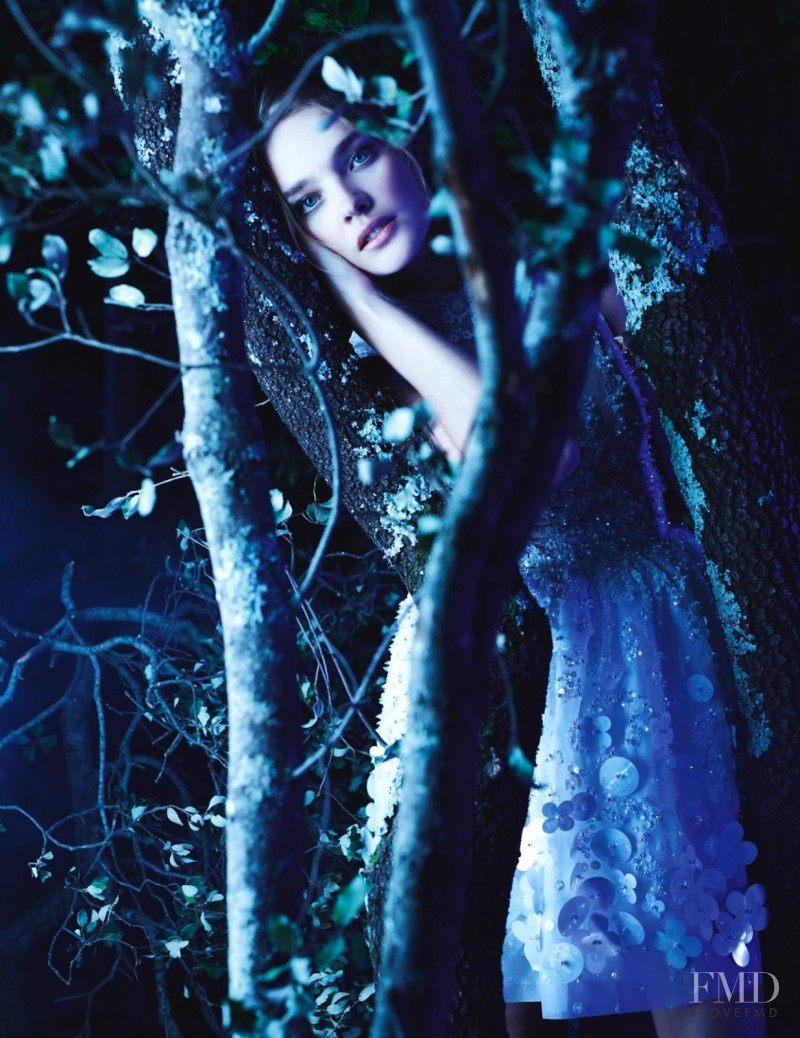 Natalia Vodianova featured in La Couture Enchantee, March 2013