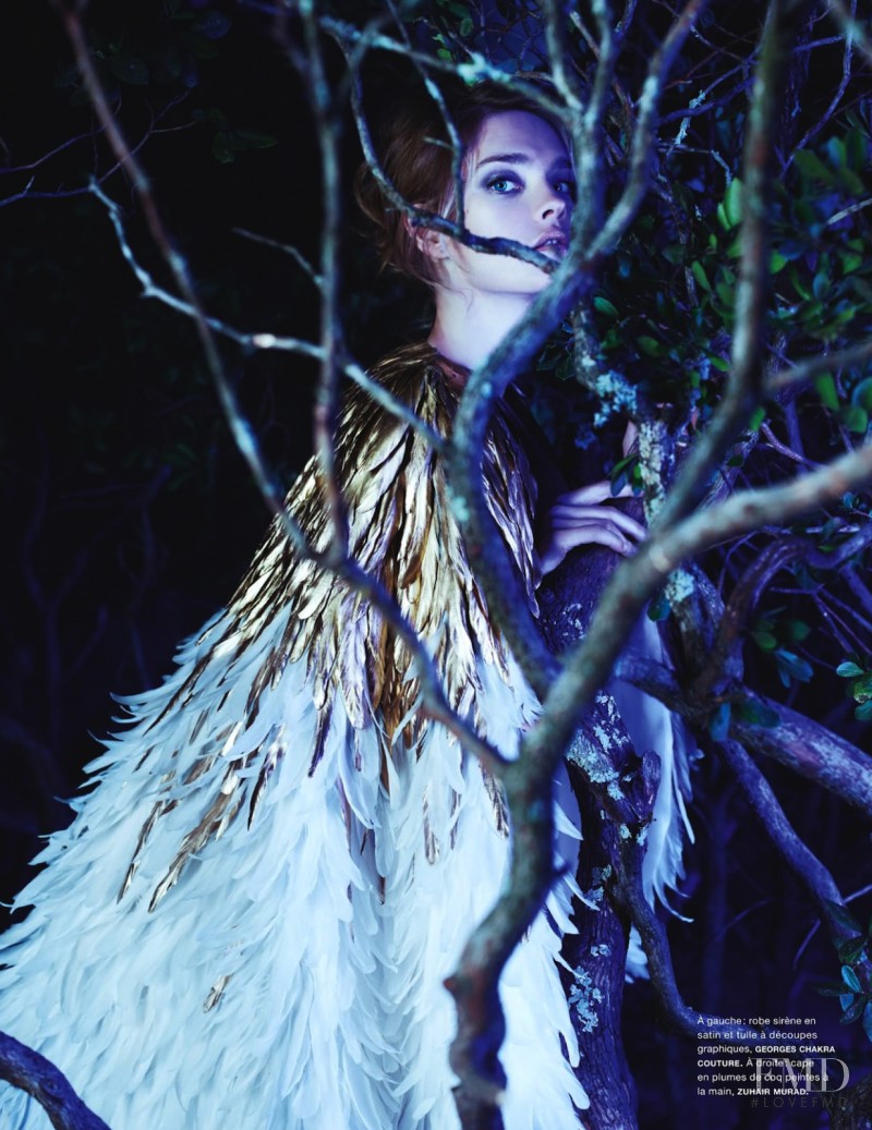 Natalia Vodianova featured in La Couture Enchantee, March 2013