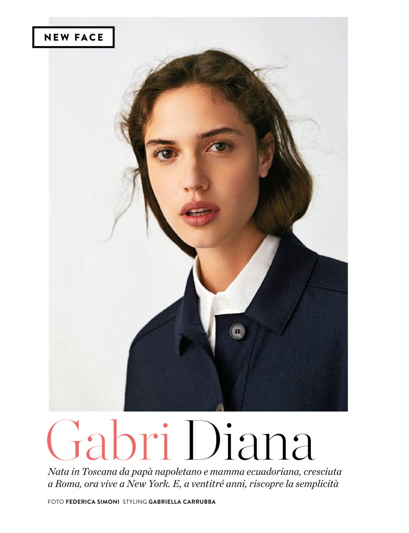 New Face: Gabri Diana, August 2020