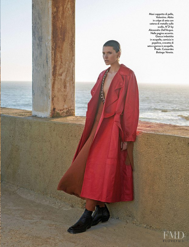 Sara Soric featured in Fiori Scala, September 2020