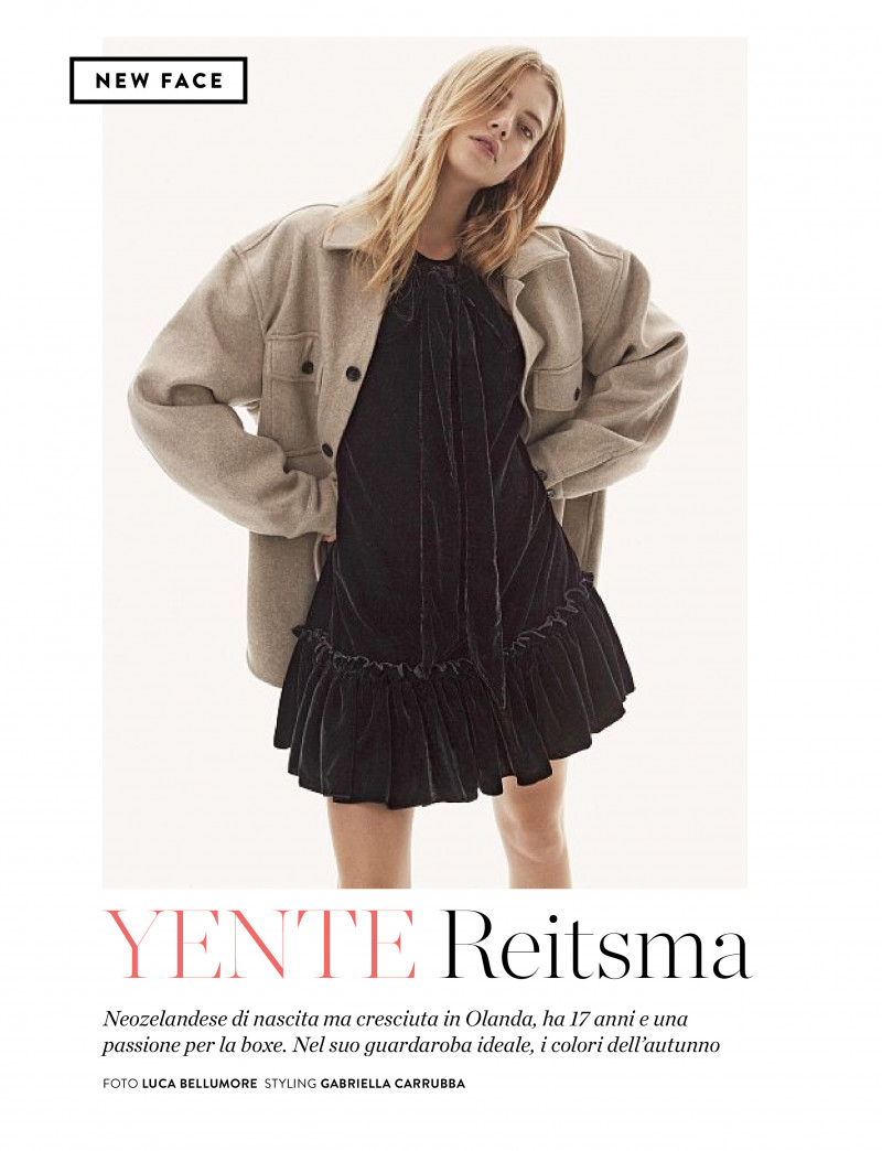 New Face: Yente Reitsma, November 2020