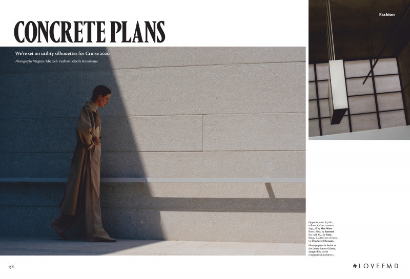 Marike Le Roux featured in Concrete Plans, December 2019