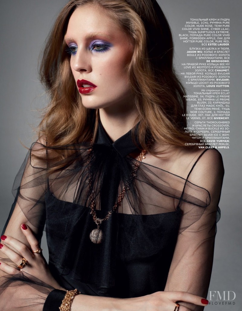 Nadja Bender featured in Disco Color, March 2013