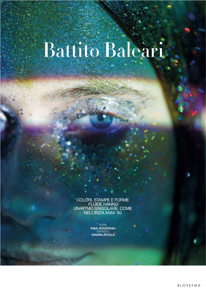 Maja Mihelic featured in Battito Baleari, April 2020