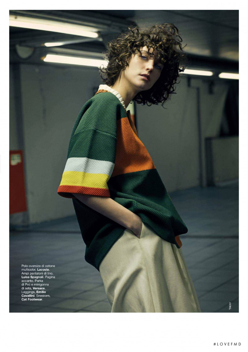 Manon Leloup featured in Ogni Giorno, April 2020