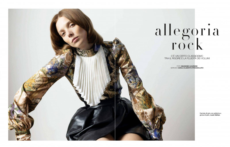 Silje Christine Lorentzen featured in Allegoria Rock, March 2020