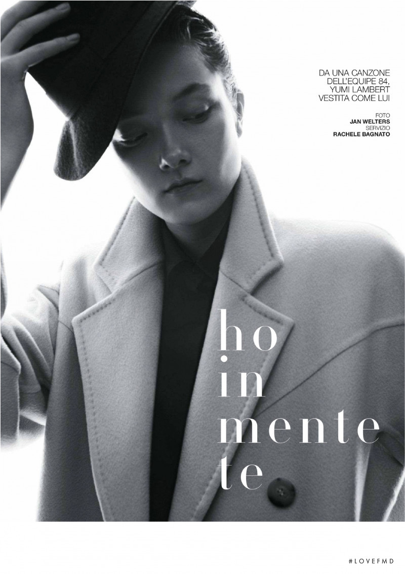 Yumi Lambert featured in Ho In Mente Te, February 2020