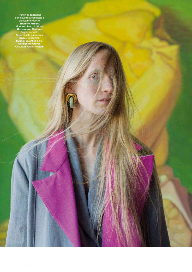 Jenny Sinkaberg featured in Atlante Sentimentale Dei Colori, February 2020