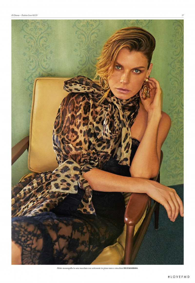 Angela Lindvall featured in Il Mio Spirito Libero, October 2019