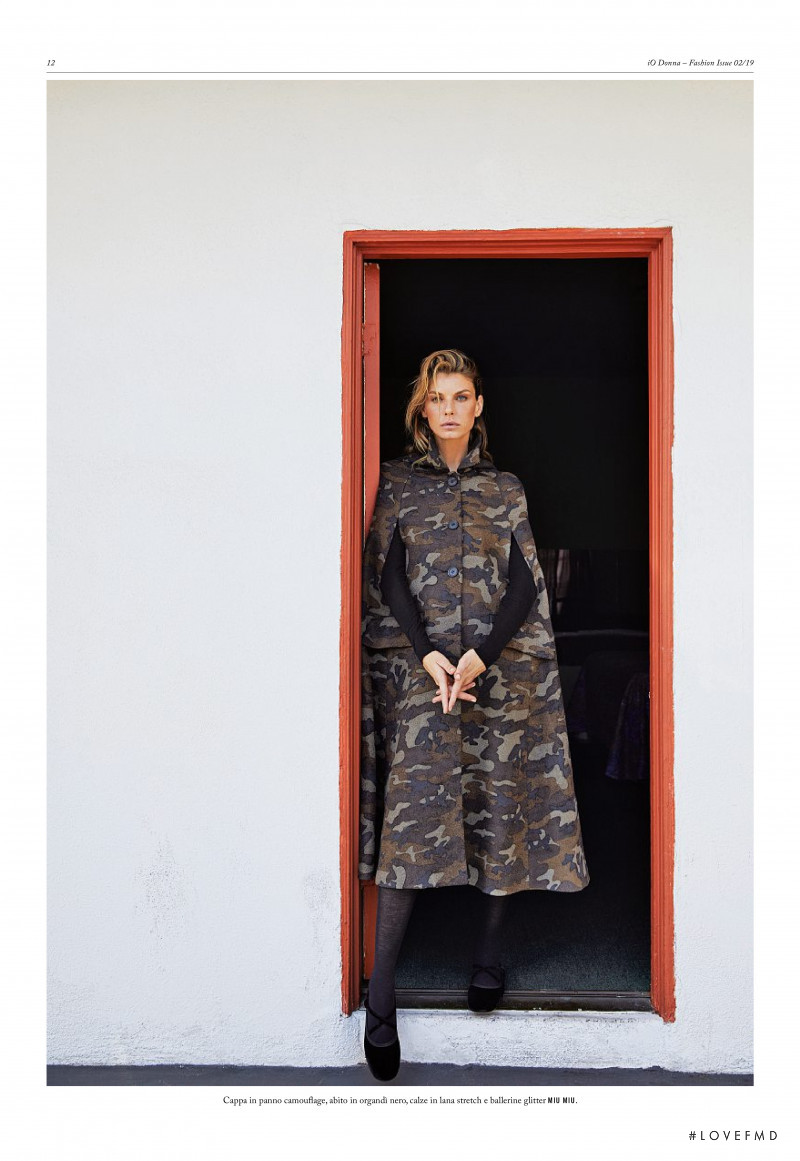 Angela Lindvall featured in Il Mio Spirito Libero, October 2019