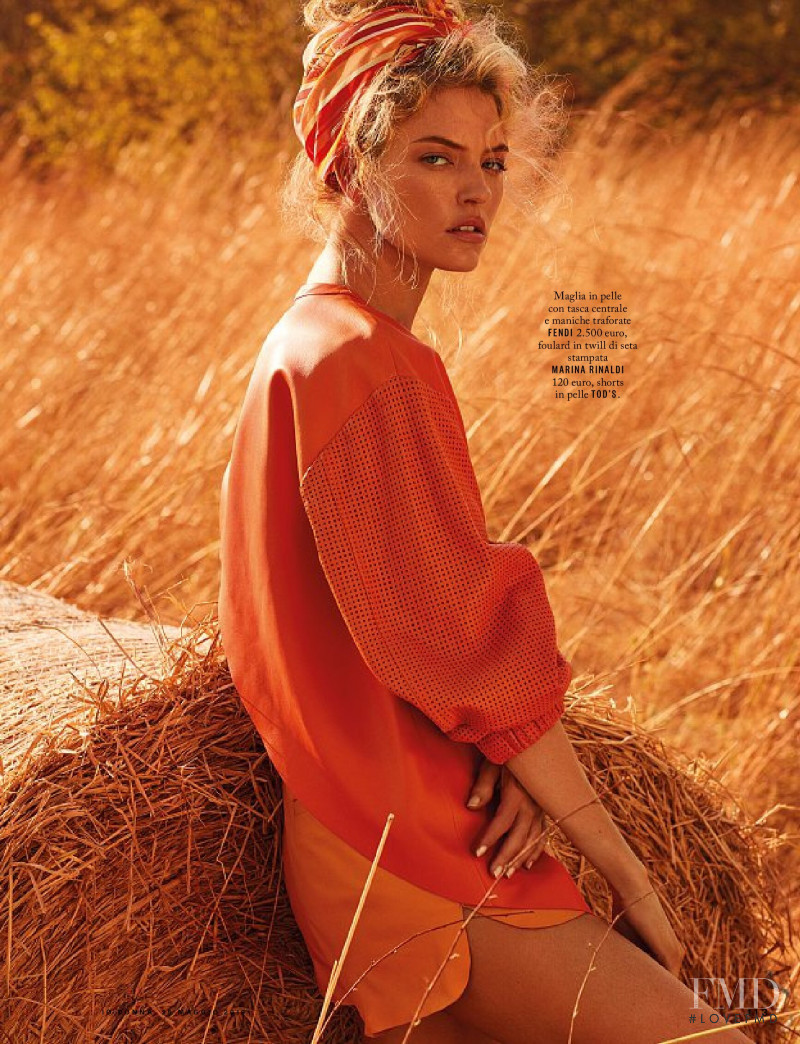 Martha Hunt featured in Orange Country, May 2019