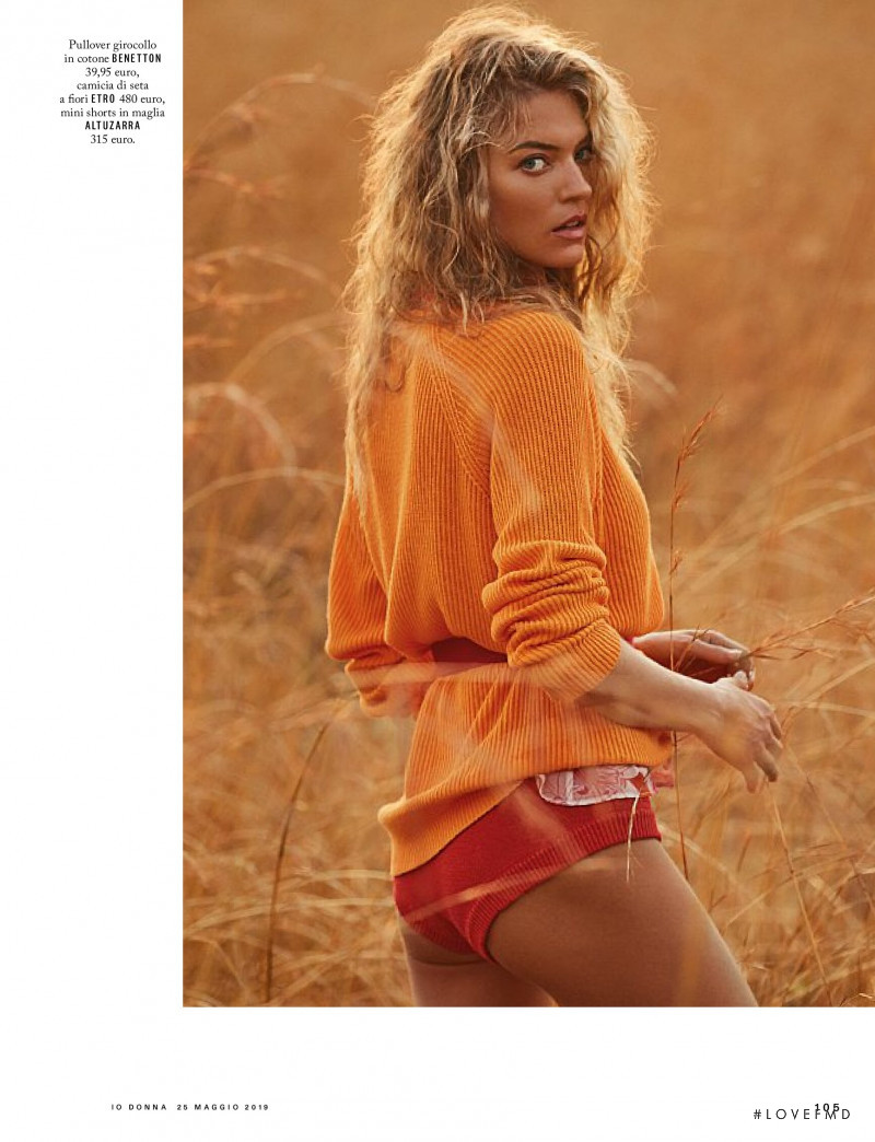 Martha Hunt featured in Orange Country, May 2019