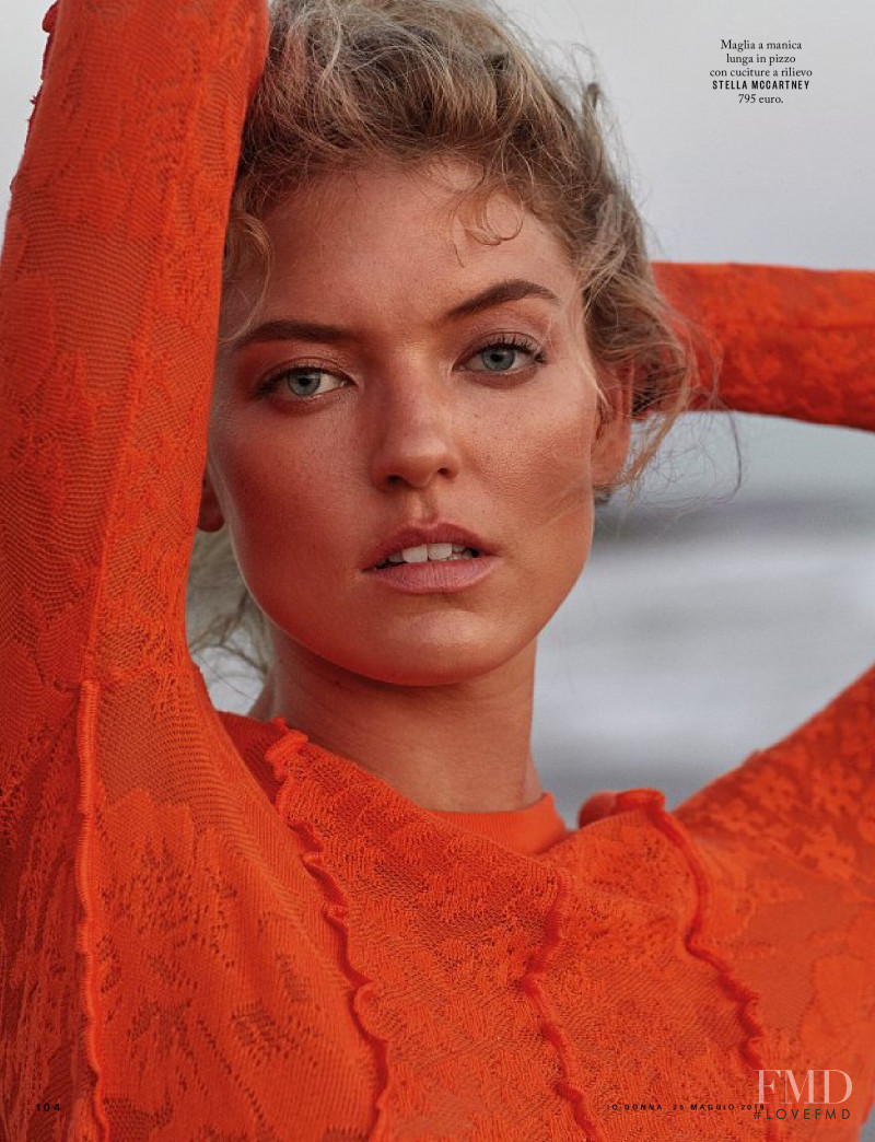 Martha Hunt featured in Orange Country, May 2019